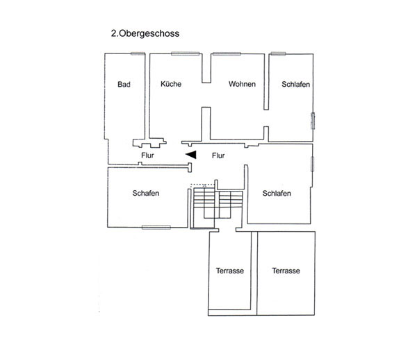 Grundriss Ferienwohnung